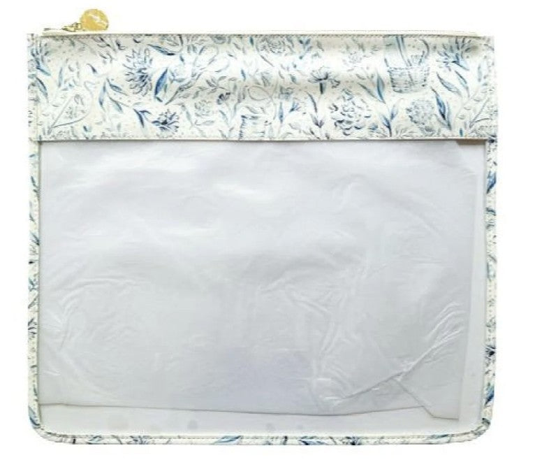 Needlepoint Print Large Project Bag