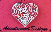 Swirl Heart Needle Minder