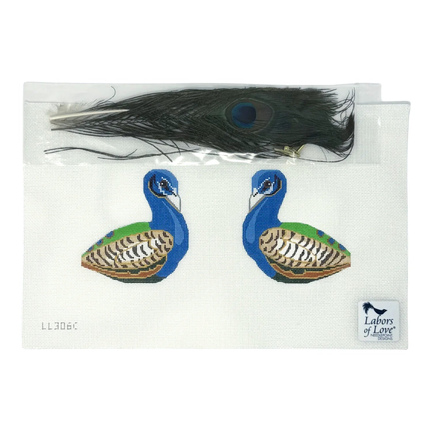 LL306C Peacock Double Sided