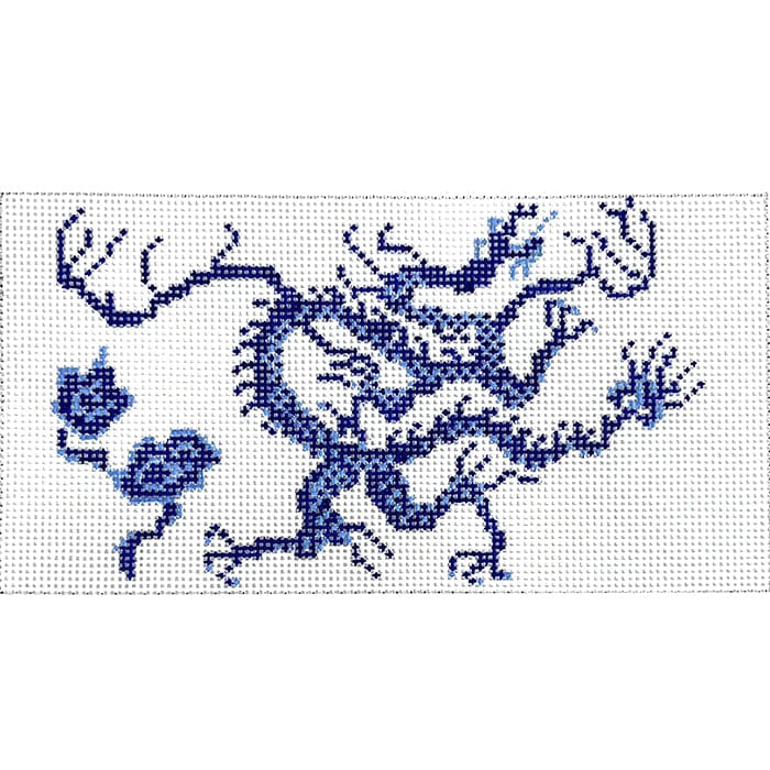 TGS13 - Chinoiserie Dragon - Blue
