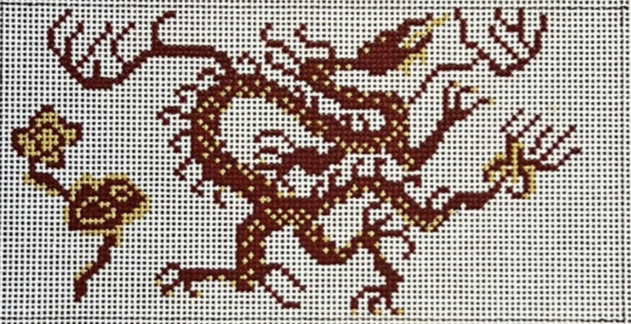 TGS14 - Chinoiserie Dragon - Red