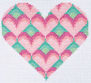 TM-30 - Pink and Green Heart