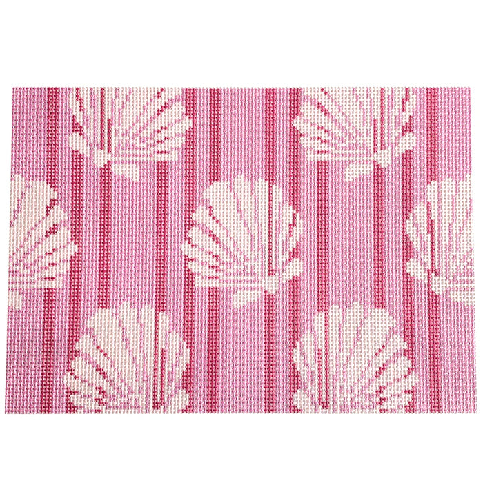 NTG TS099 - Shell/Stripes Clutch/Pink