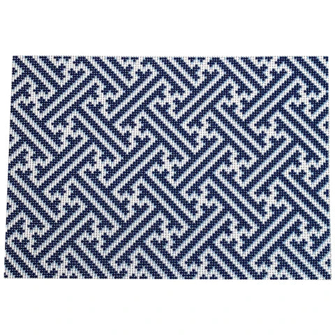 NTG TS100 - Navy Fretwork Clutch