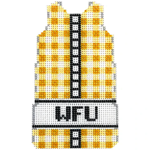 NTG TS149 - Yellow Gingham Mini Shift