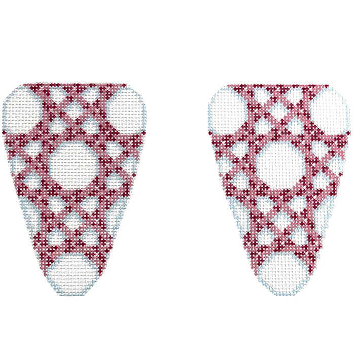 NTG TS168 - Pink Caning Pattern Scissor Case