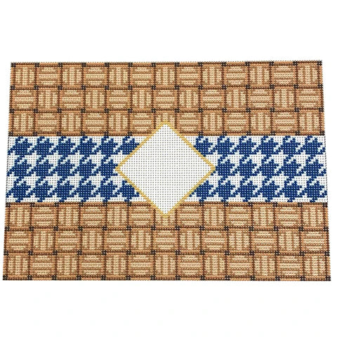 NTG TS190 - Houndstooth/Monogram Clutch Navy