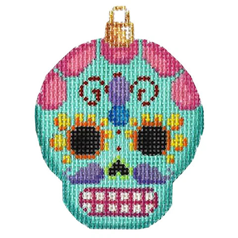 NTG TS441  - Sugar Skull Ornament / Turquoise