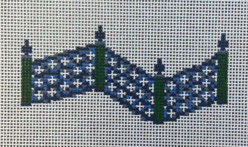 TSC08 - Blue Willow Deconstructed - Fence