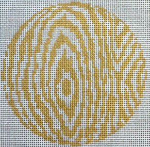 TSC16-MG - Faux Bois Round - Gold