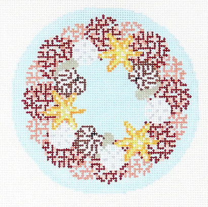 TSS-136 - Tropical Coral Wreath