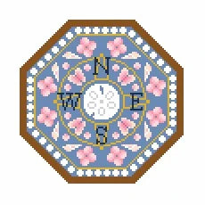 TSS-18 - Compass Sailor's Valentine 5x5