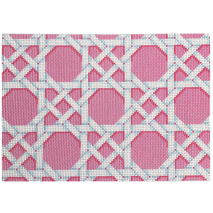 NTG TS103 - Pink Caning Pattern Clutch