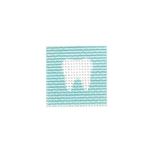 TT113 - White Tooth with Light Aqua Background