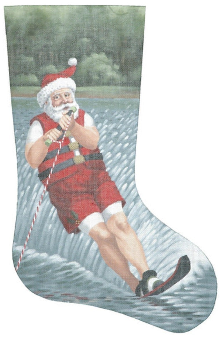 TTAXS263 - Santa Water Skiing Stocking