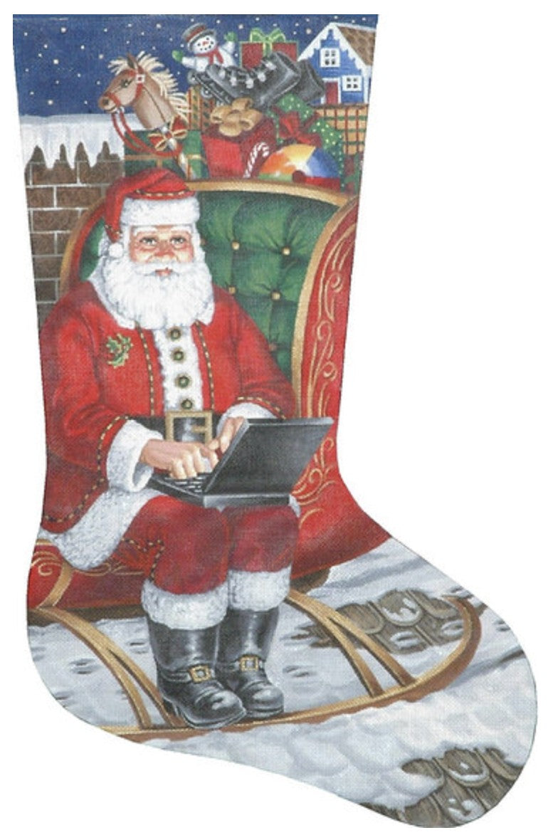 TTAXS337 - Laptop Santa Stocking