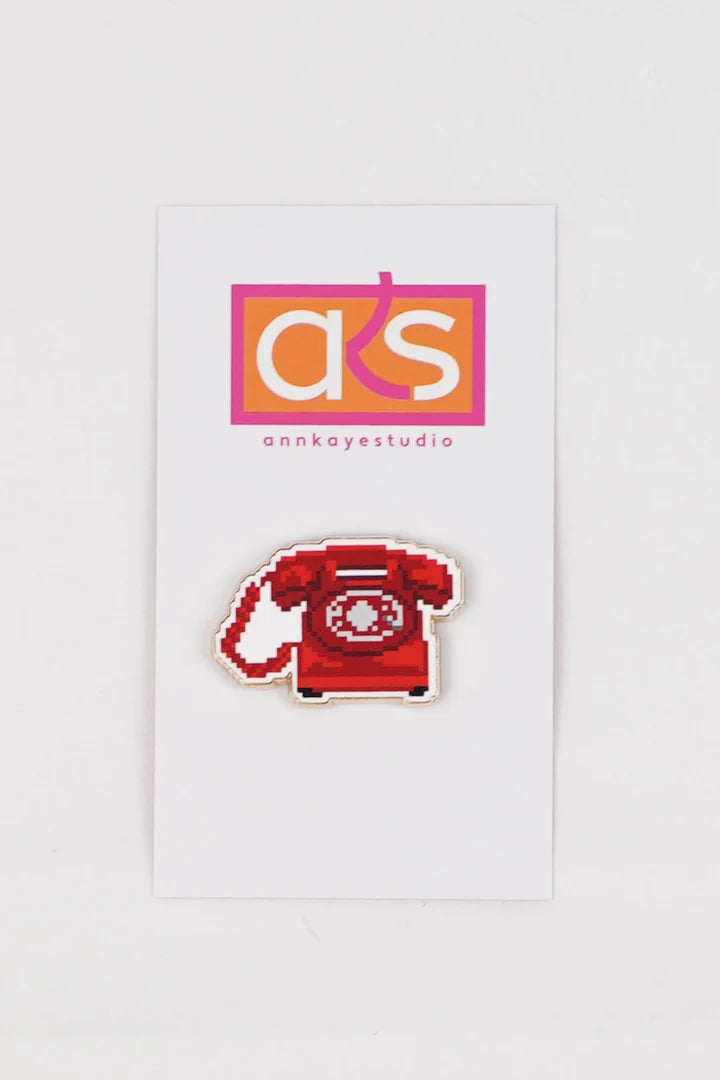 NM35 - Tiny Telephone Needleminder