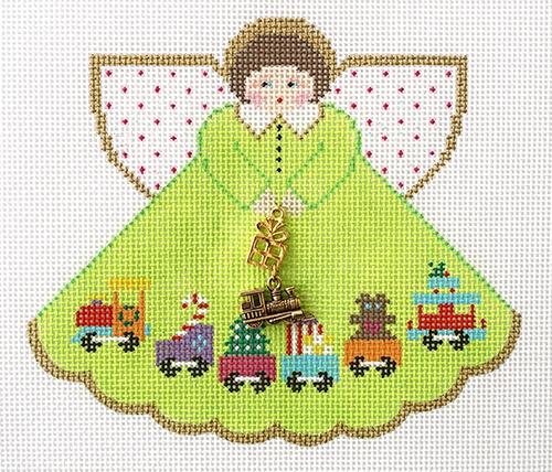 PP996FZ - Angel: Christmas Train (Bright Green)