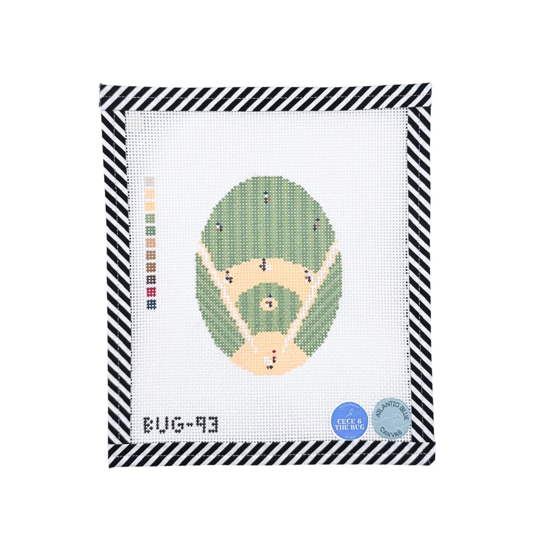 ABC-BUG93 - Baseball From Above Oval