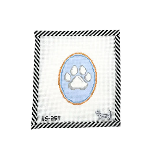 RS-259 - Paw Print Cameo 13 Mesh