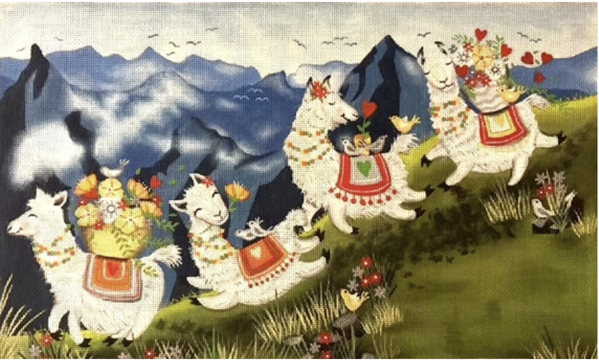 VH-21 - Frolicking Llamas