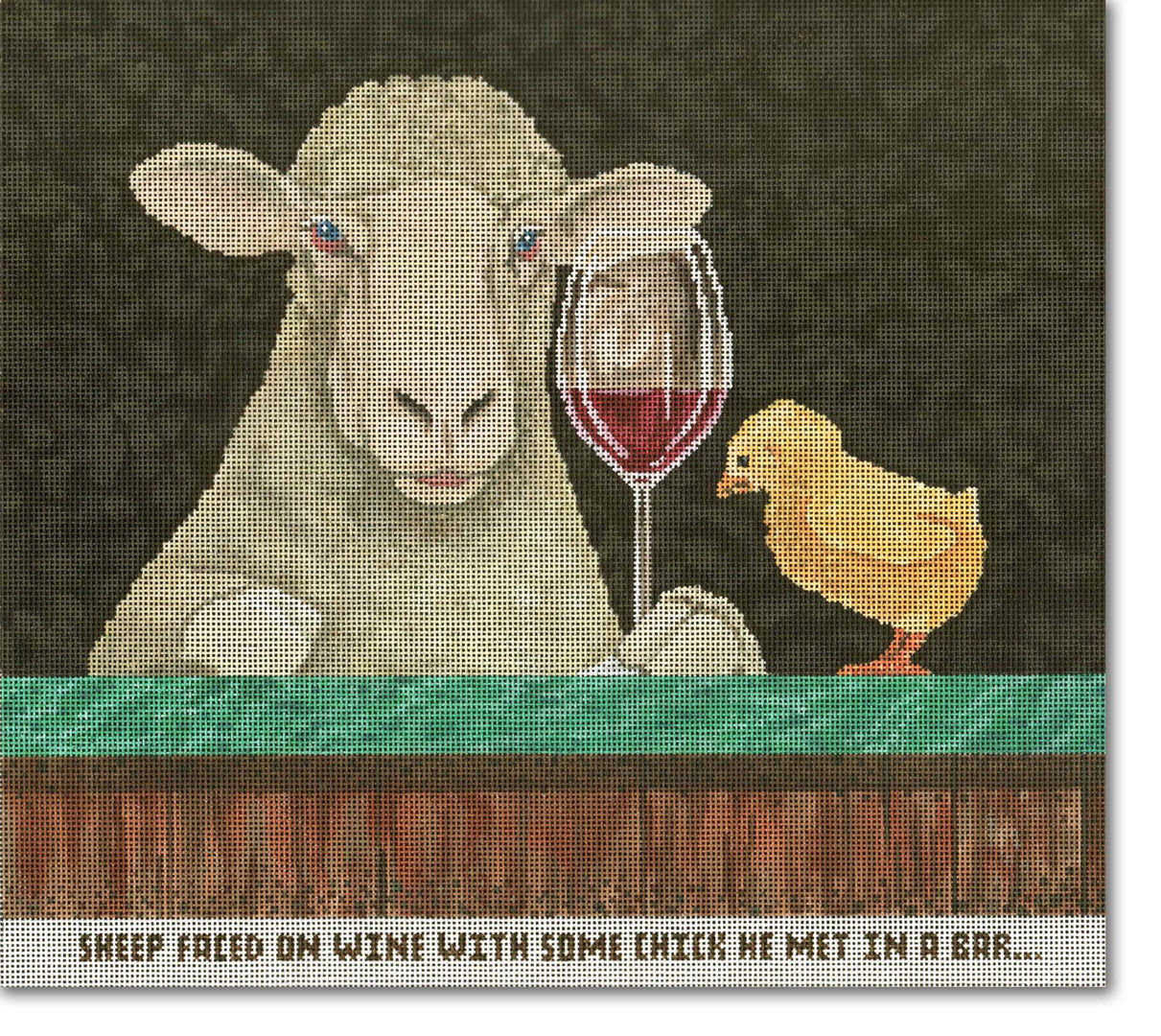 WB-PL02 - Sheep Faced On Wine With Some Chick He Met in a Bar