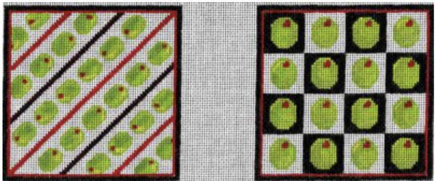 WG11150 - Olive Coasters