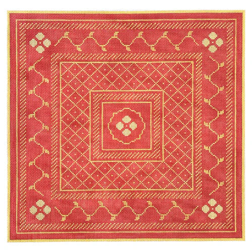 WG11350  and WG11351 - Josephine - Coral and Butter Pillow