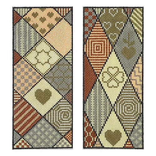 WG11595E - Hearts of Gold Eyeglass Case