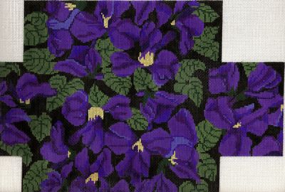 WG11628 - Violets Brick - Study in Black