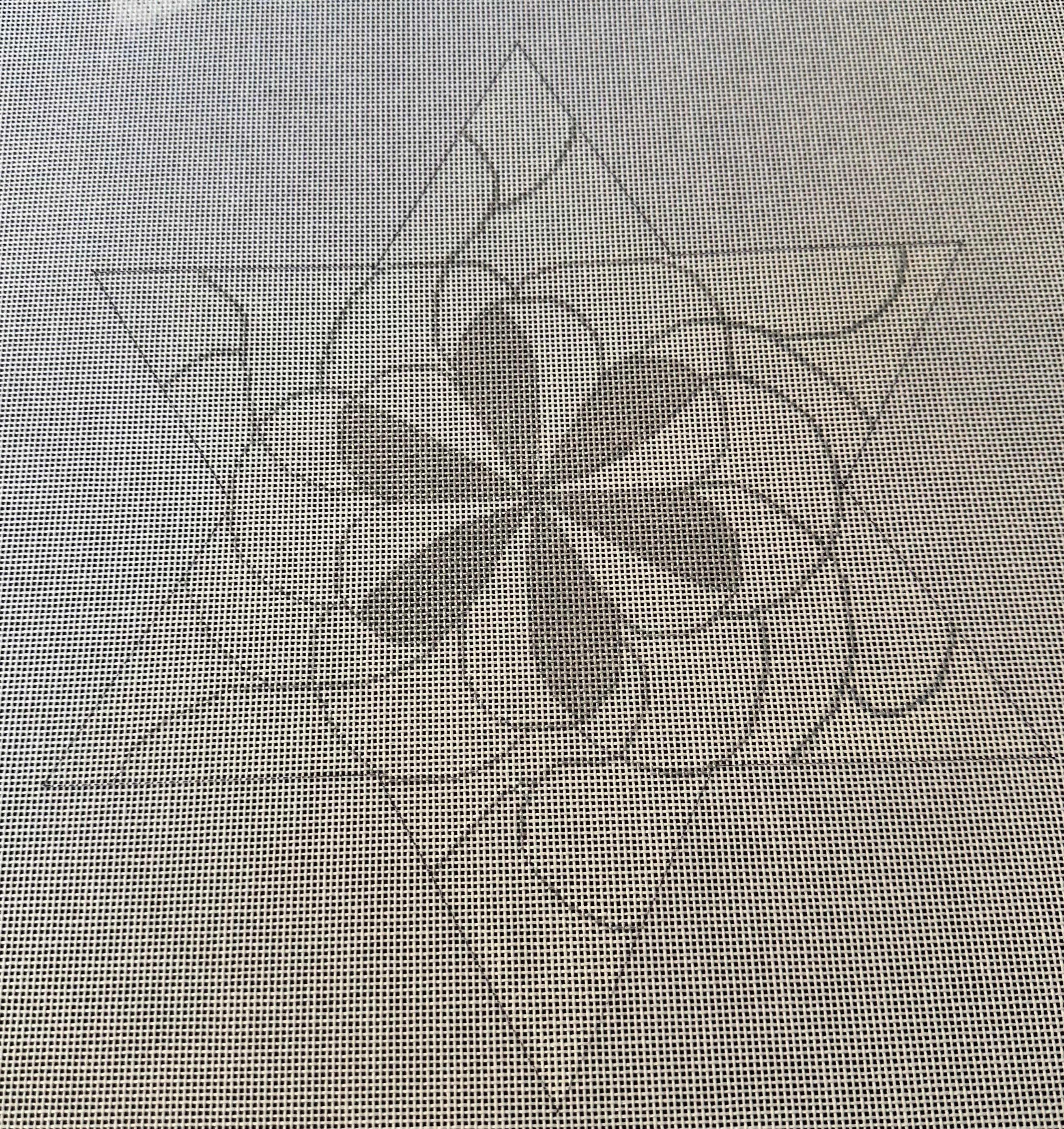 WG11855 - 9" 6 Pointed Forever Star - Silver