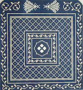 WG11931 - 4 pc Napoleon's Bees Tote - Navy and Yellow