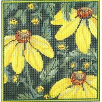 WG12028 - Yellow Echinaea Eyeglass Case