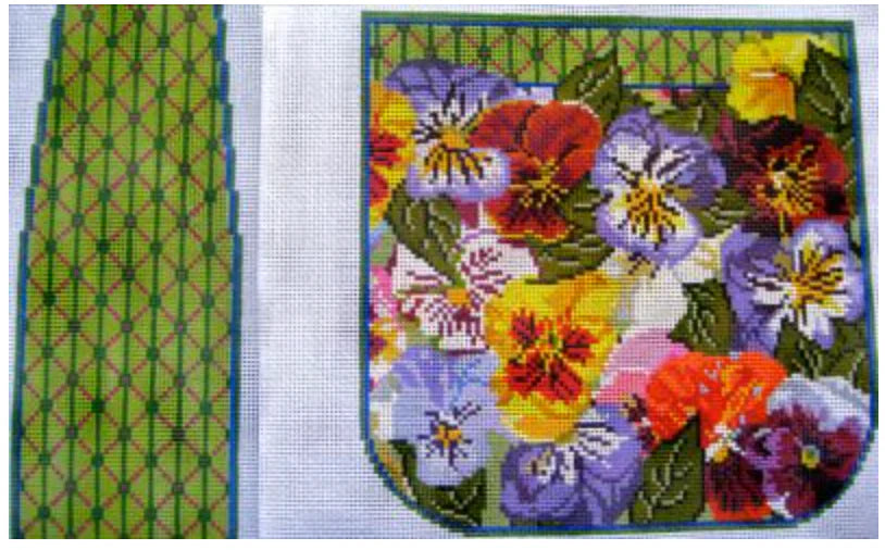 WG12137 - Pansy Bucket Purse