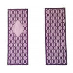 WG12343 - Purple Scallop Eyeglass Case