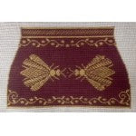 WG12780 - Napoleon's 2 Bees Tote - Wine and Gold