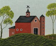 WK2098 - Red Barn with Silo