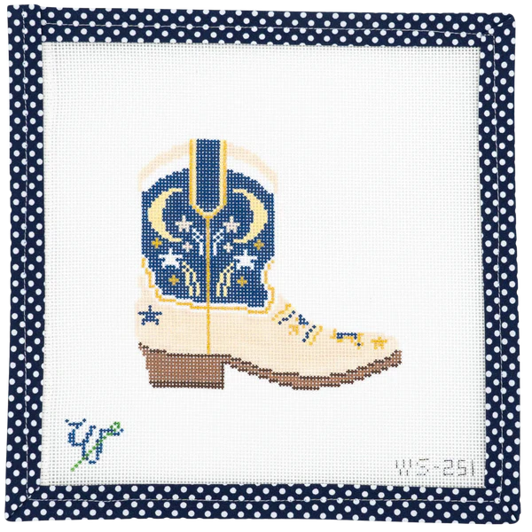 WS-251 - Moon and Stars Cowboy Boots