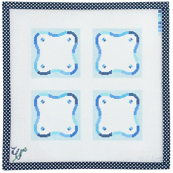 WS-345 - Blue Coasters 4X