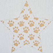 WG12364 - My Best Friend's Tree Topper Star - 10" Gold