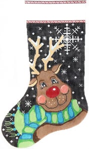 X-152 - Snowflake Reindeer Stocking
