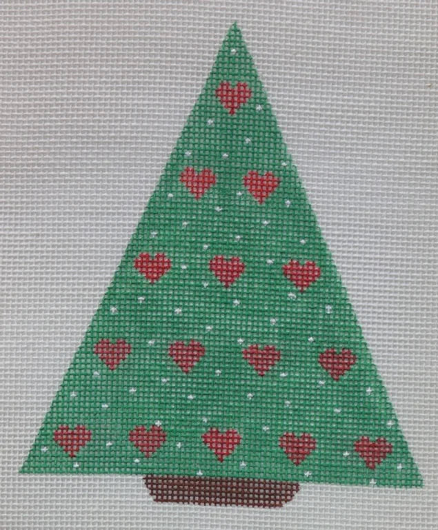XM-56 - Hearts Tree - Red on Green (Retiring)