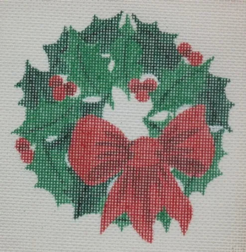 XM-59 - Holly Wreath with Red Bow