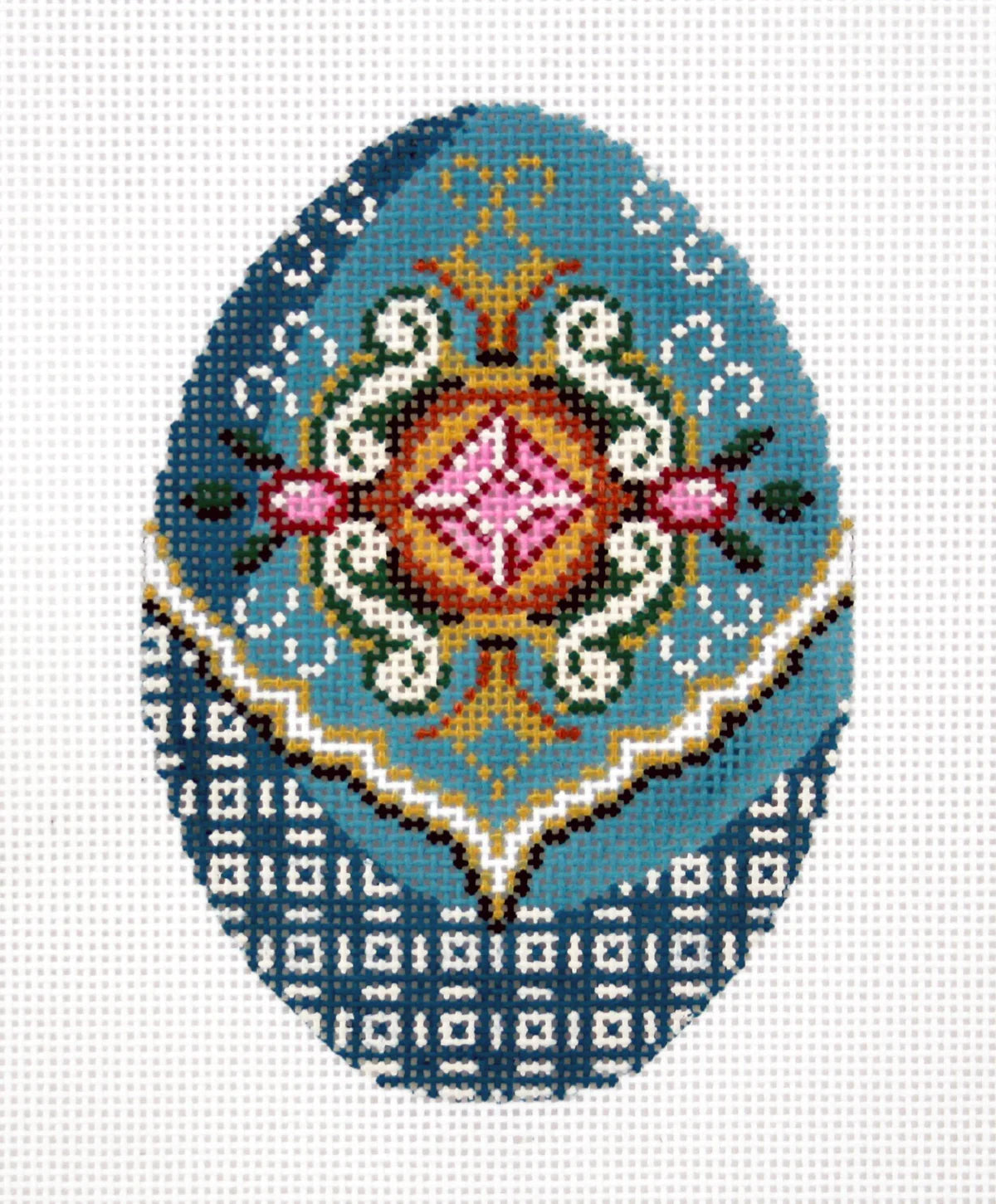 XM490 - Faberge Egg - Emblem on Teal