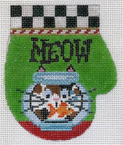 XO-146VV - Fish Bowl Mitten - Cat