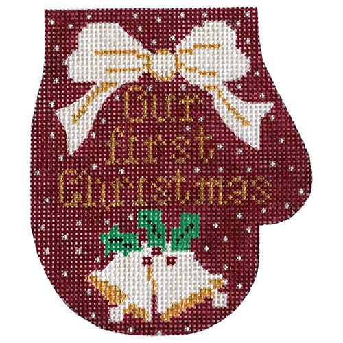 XO-146L - Our First Christmas with Bells Mitten