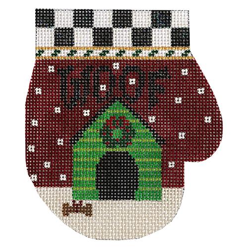 XO-146V - Dog House Mitten - Woof