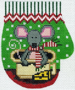 XO-147A - Christmas Mouse Mitten