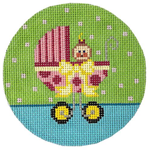 XO-172AA - Pink Baby Carriage