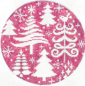 XO-173X - Stylized Trees on Pink